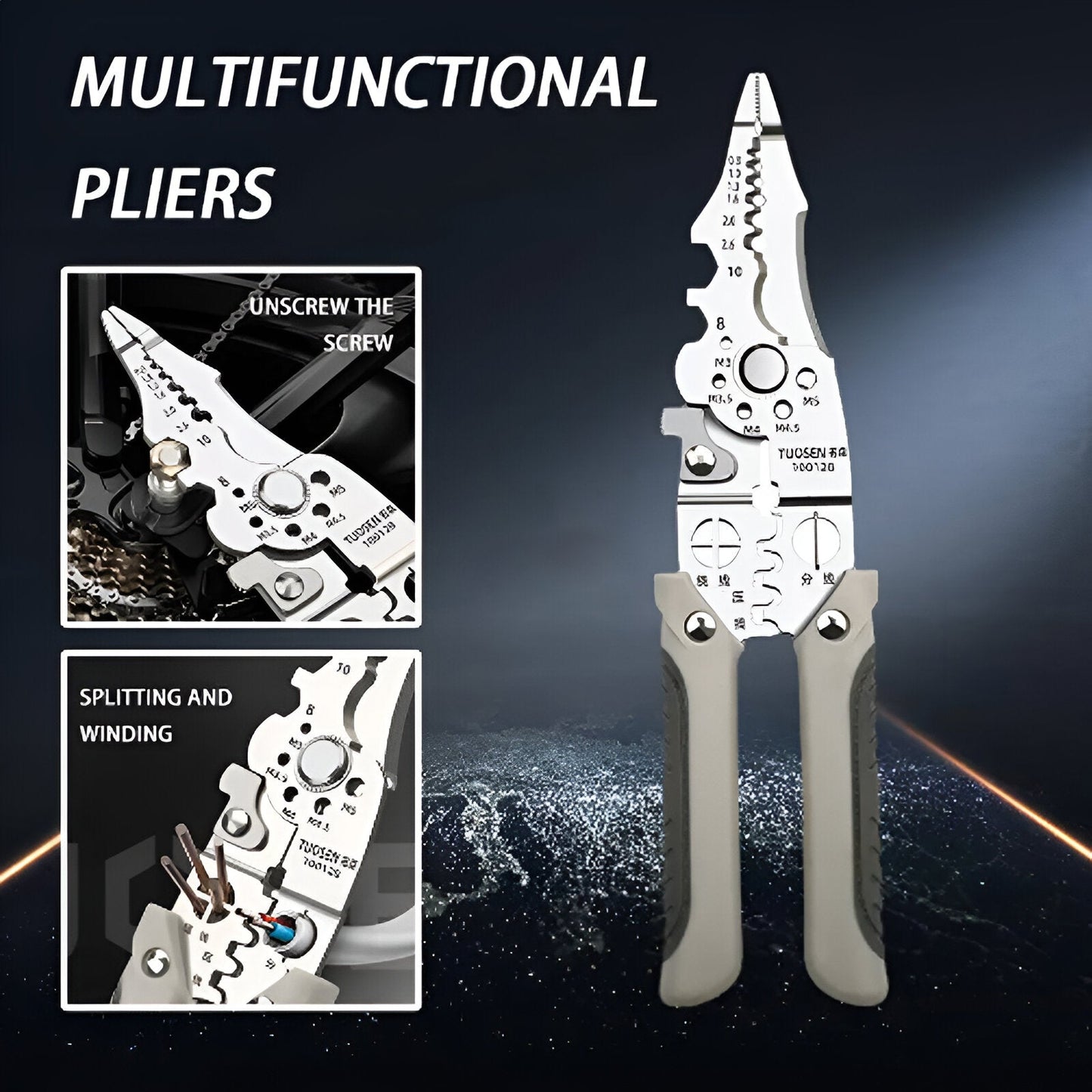 🎉[Special Offer] Get 2 Multifunctional Cable Cutter Pliers for the price of 1🎉