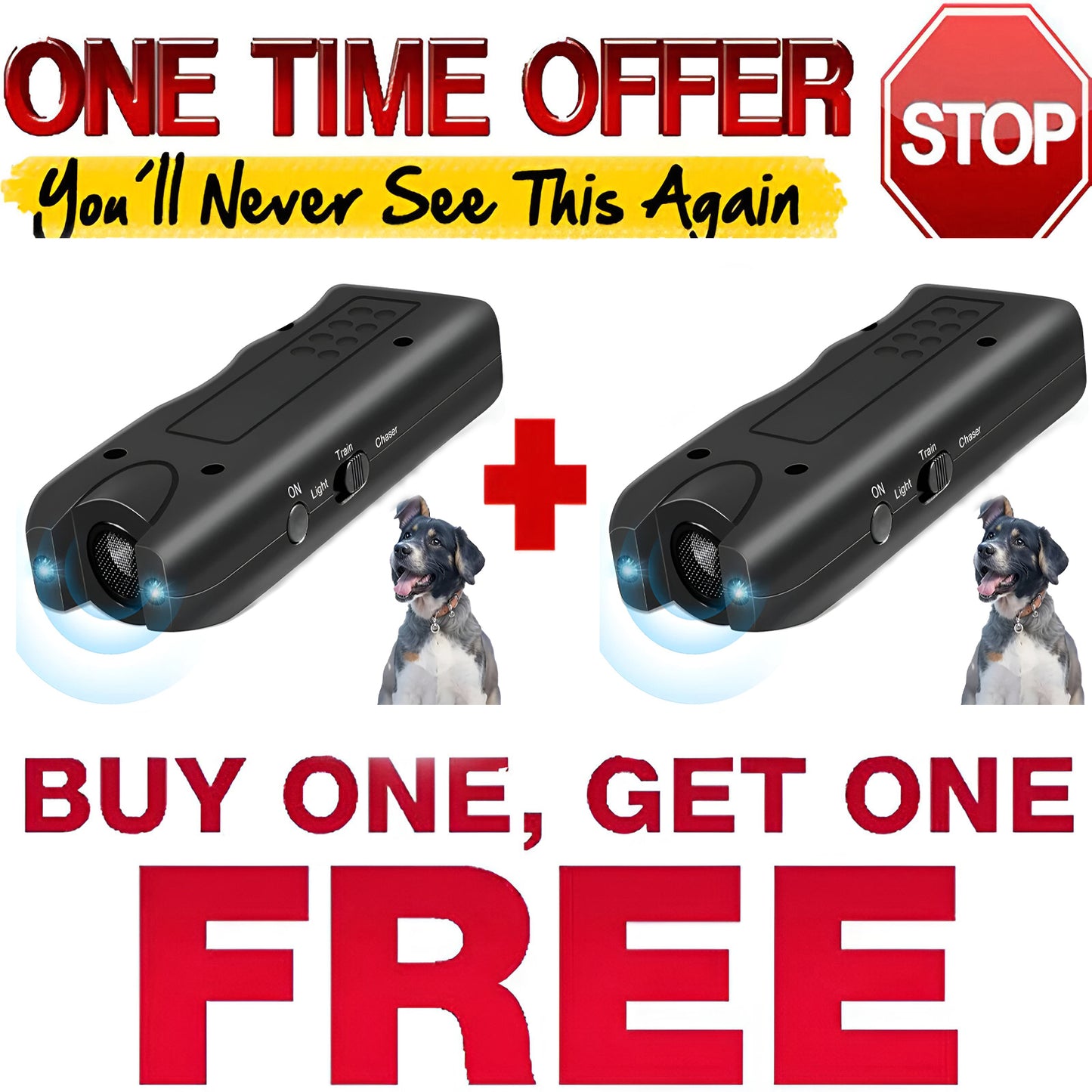 🎉[Special Offer] Get 2 Ultrasonic dog repellent for the price of 1🎉