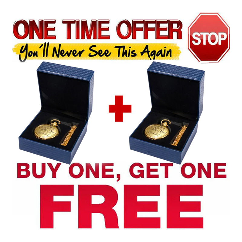 🎉[Special Offer] Get 2 Luxury Vintage Pocket Watches for the price of 1🎉