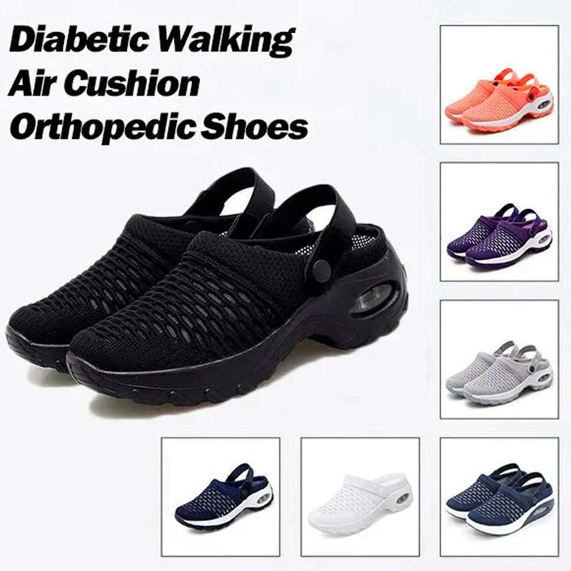 🎉[Special Offer] Get 2 pairs Extra Air Cushion Orthopedic Slip On Shoes  at 75% Off)🎉