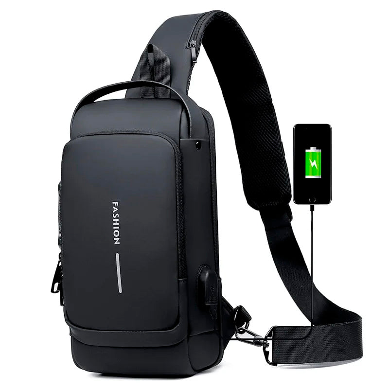 Anti-theft shoulder bag