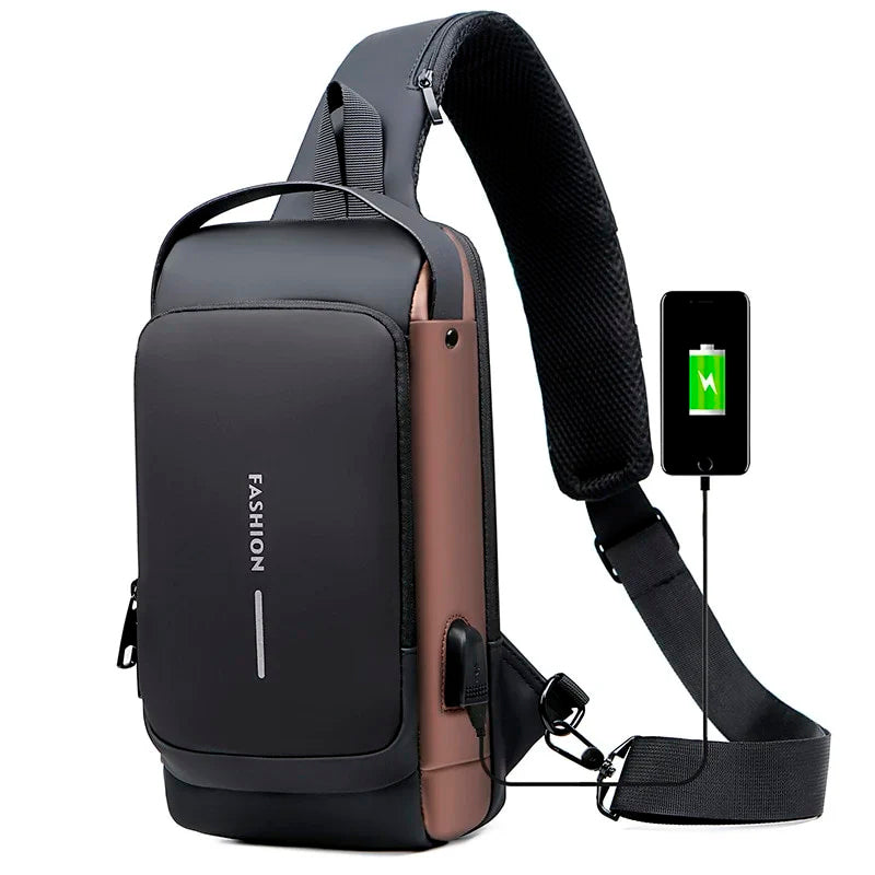Anti-theft shoulder bag