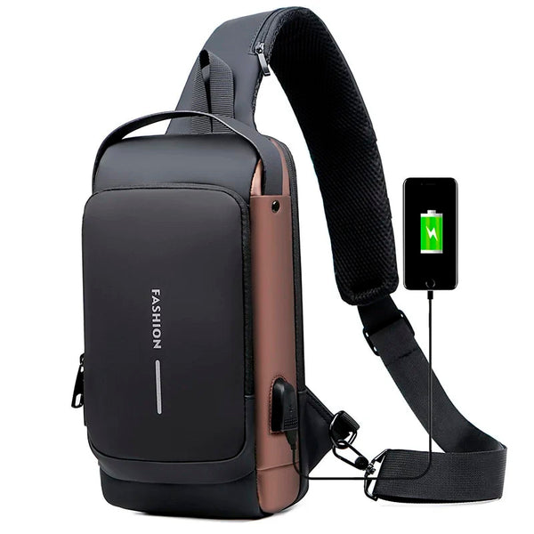 Anti-theft shoulder bag