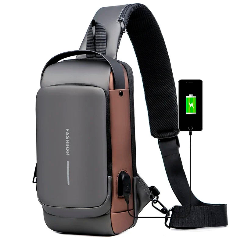 Anti-theft shoulder bag