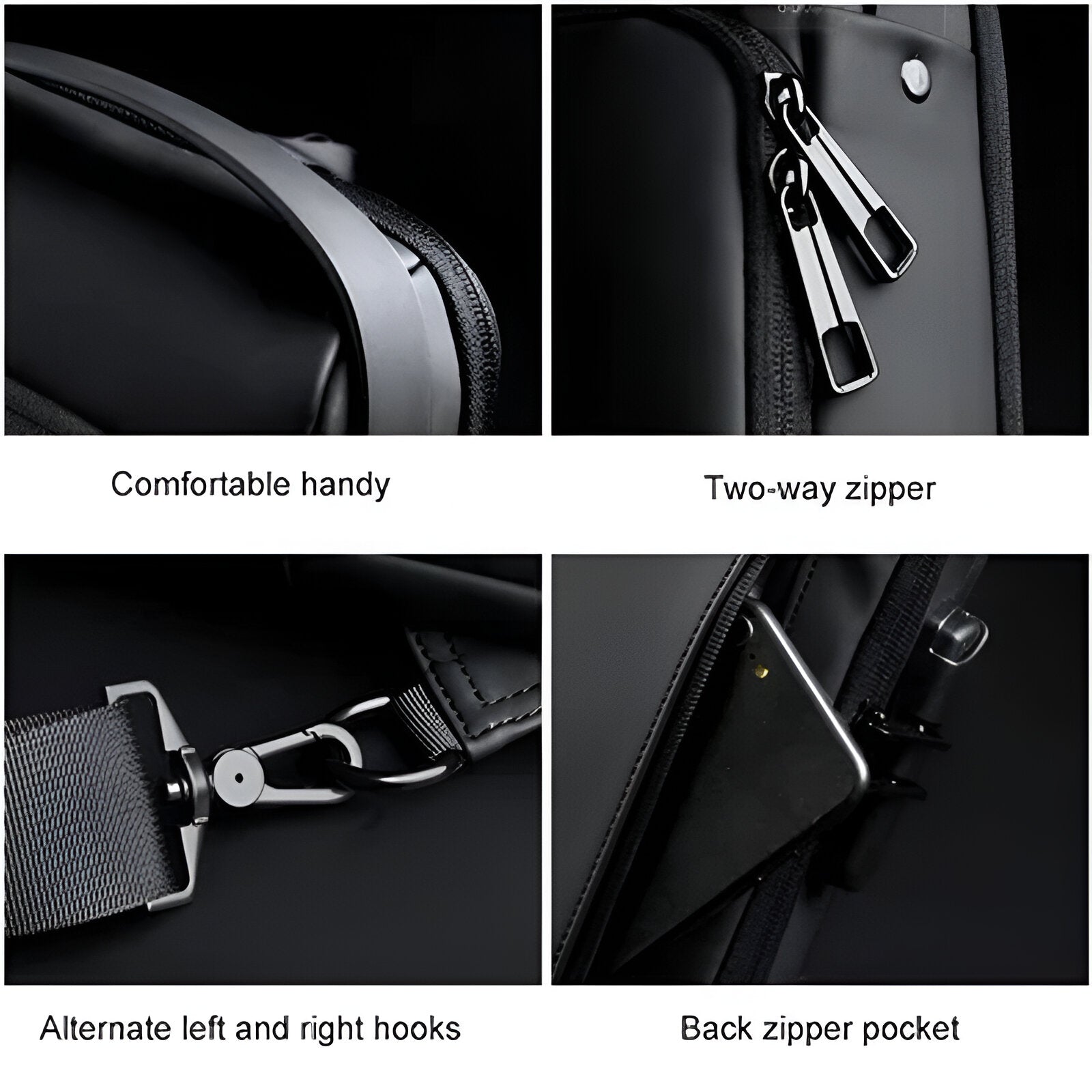 Anti-theft shoulder bag