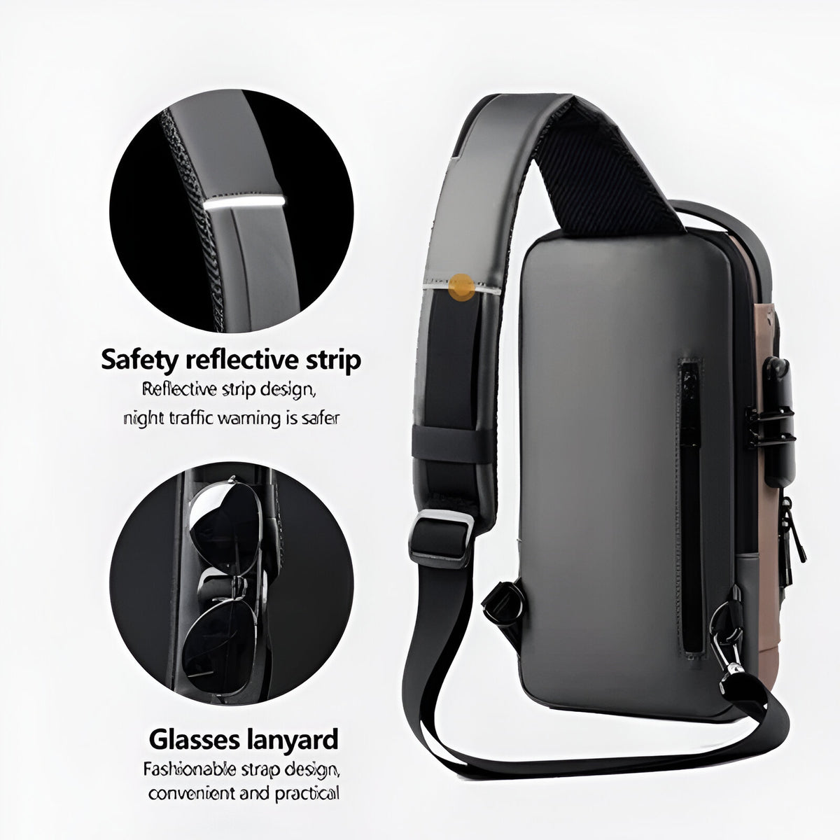 Anti-theft shoulder bag