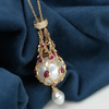 Pearl Net Necklace