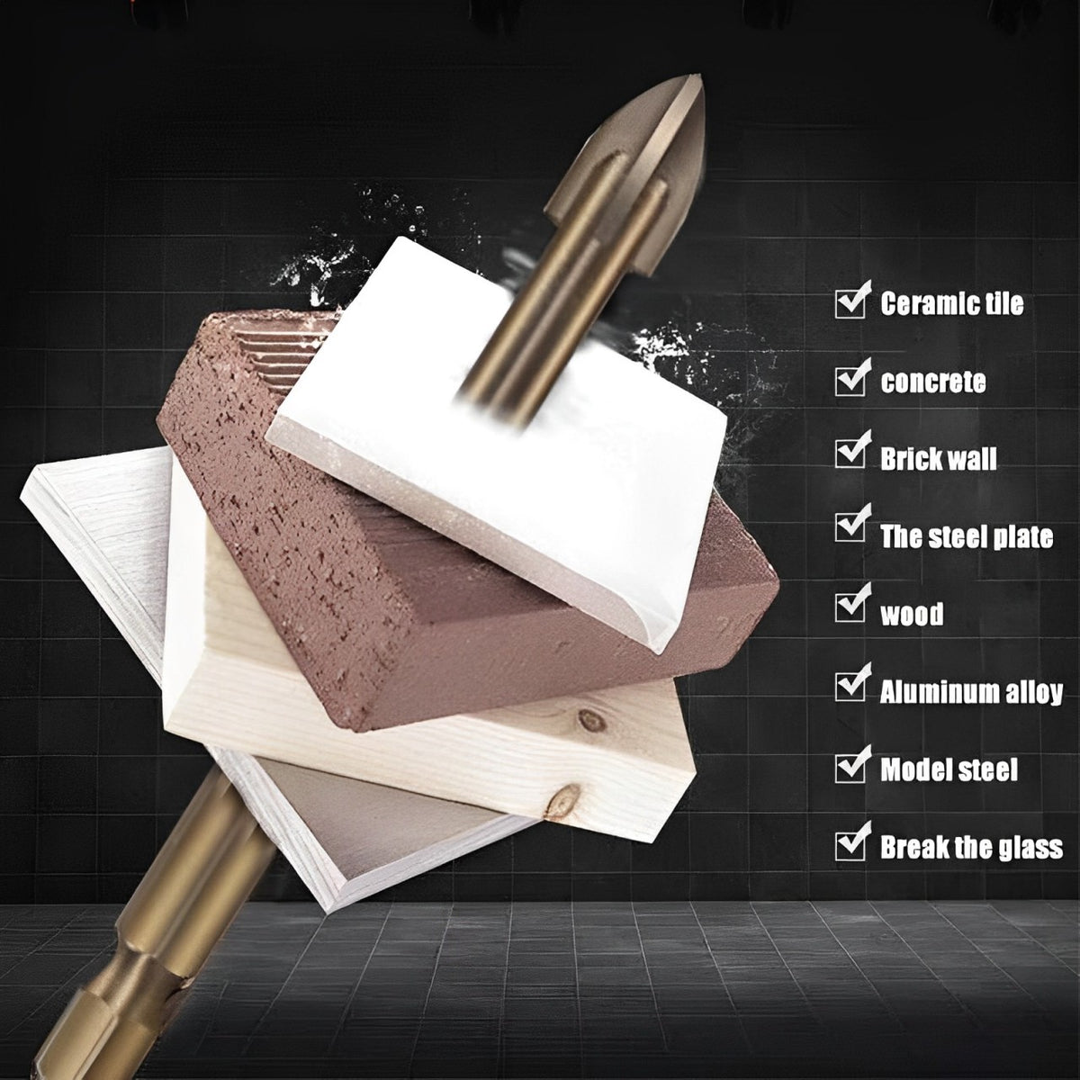 🎉[Special Offer] Get 2 Extra Efficient Universal Drilling. at 75% Off)🎉