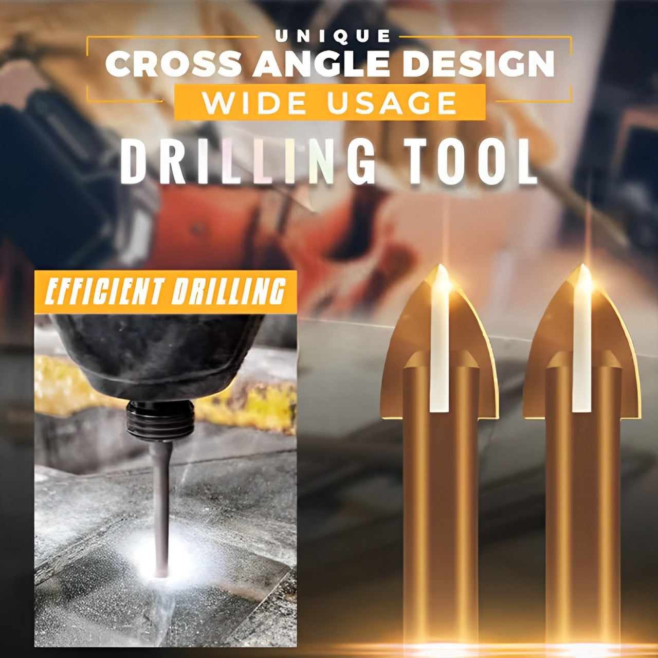 🔥 Efficient Universal Drilling.