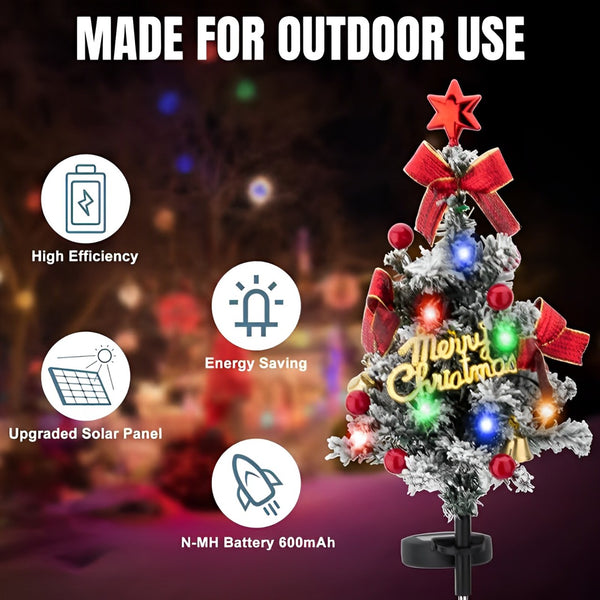 Black Friday Sale!🎄 Solar Christmas Tree Stake Lights