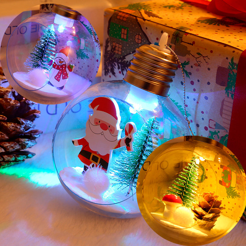 🎄NEW ✨Luminous ball to decorate the Christmas tree 🎄🎁