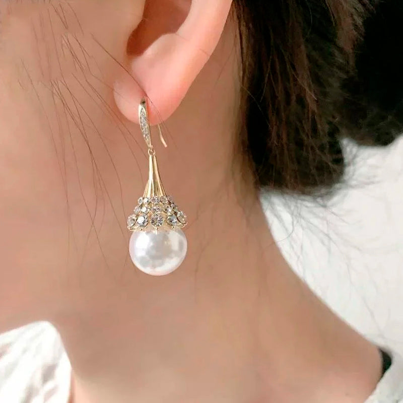 Opal Pearl Earrings