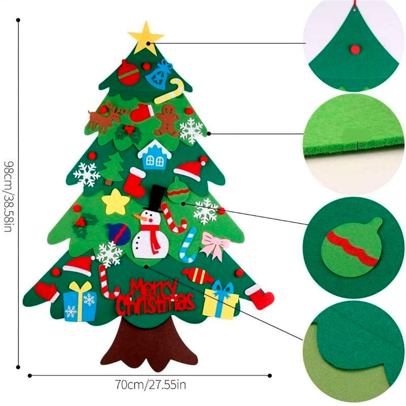 Set Montessori DIY Christmas Tree