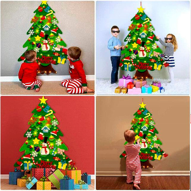 Set Montessori DIY Christmas Tree