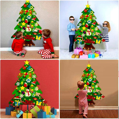 Set Montessori DIY Christmas Tree