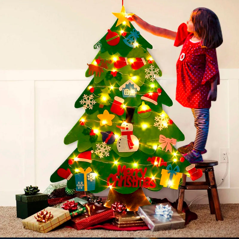 Set Montessori DIY Christmas Tree