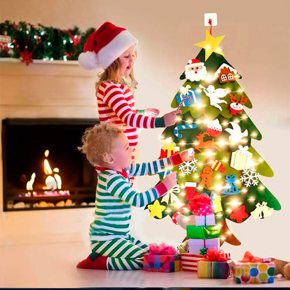 Set Montessori DIY Christmas Tree