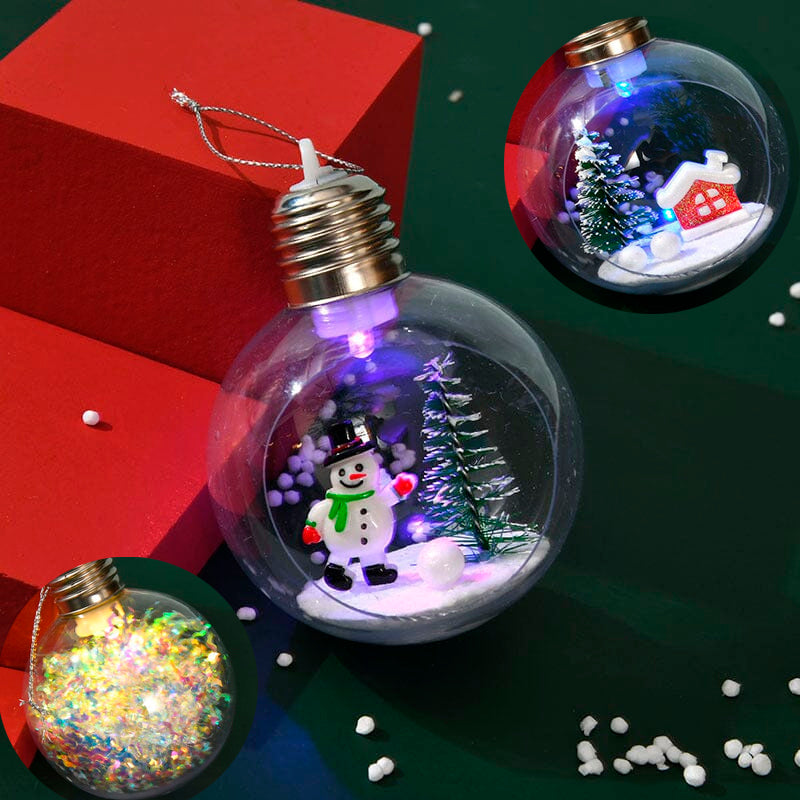 🎄✨Glowing ball to decorate Christmas tree 🎄🎁