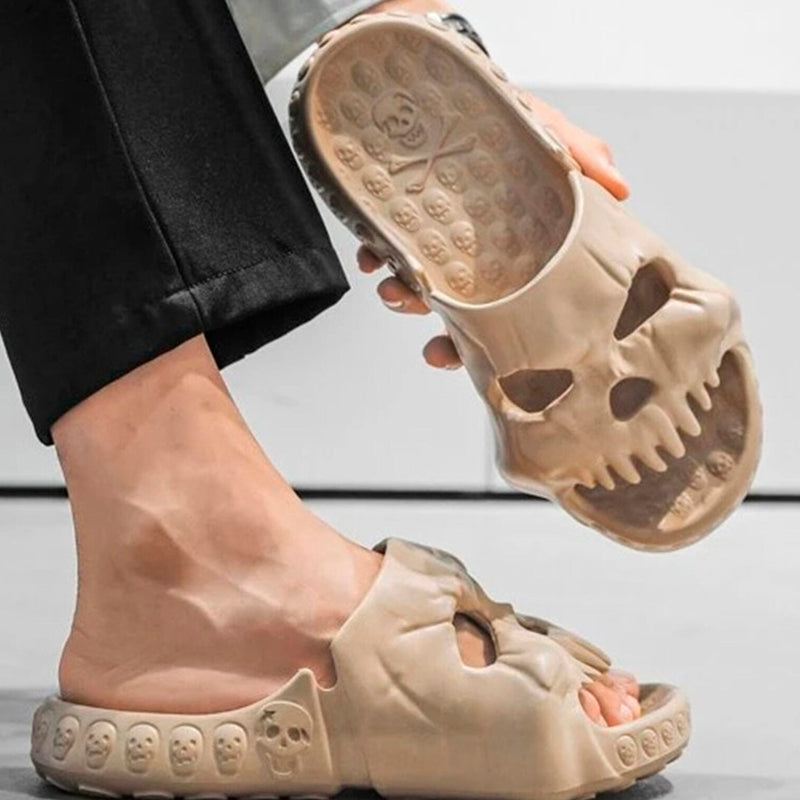 Unisex Non-slip Skull Sandals