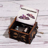 Halloween wooden music box