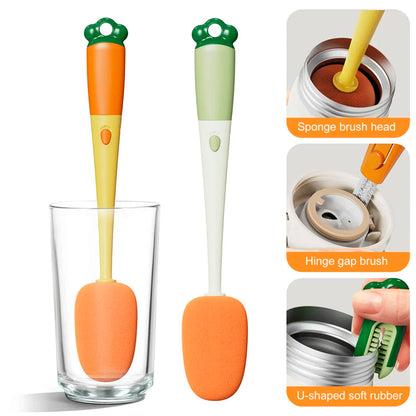 🎉[Special Offer] Get 2 Extra 3-in-1 multi-function long handle cup brush for the price of 1🎉