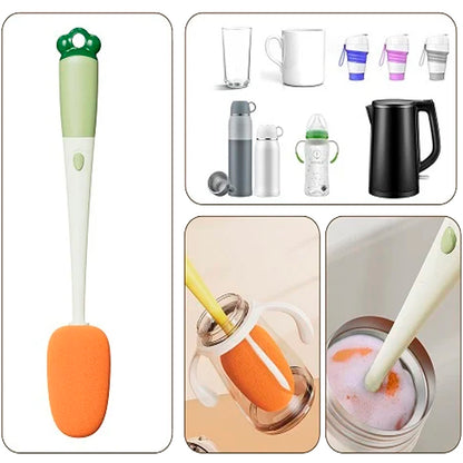 3-in-1 multi-function long handle cup brush