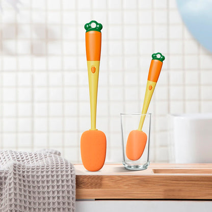 3-in-1 multi-function long handle cup brush