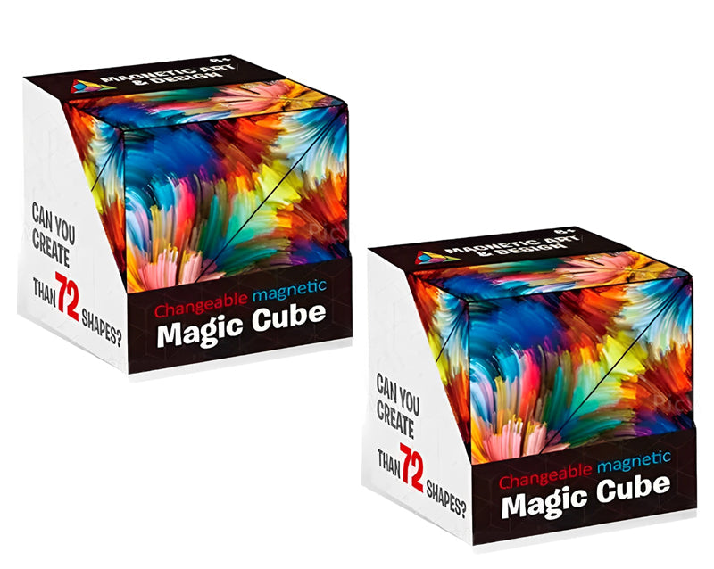 🎉[Special Offer] Get 2 Changeable Magnetic Magic Cubefor the price of 1🎉