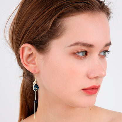 Peacock Phoenix Earrings