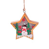 ✨New LED Light Christmas Star Wooden Pendants 🎄